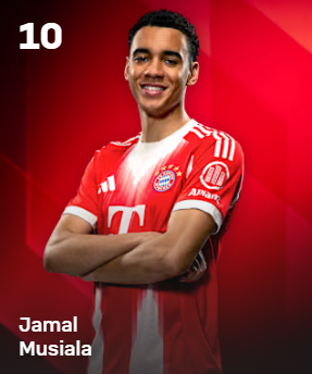10 Jamal Musiala