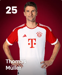 25 Thomas Müller