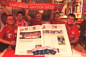 Bazis im Wembley-Fieber